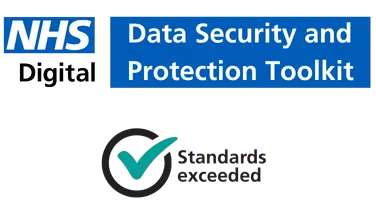 Data Security and Protection Toolkit standards exceeded